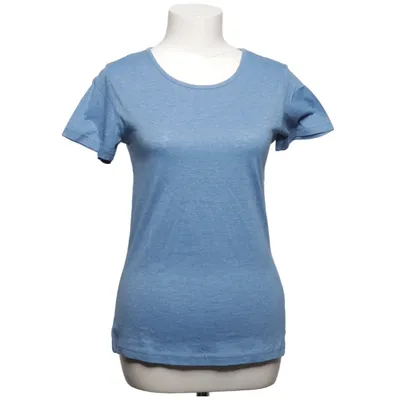 T-shirt (Blauw) van Tribute Katoen, Elastaan, Polyester