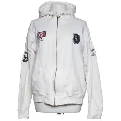 Huvtröja (Vit) från Kingsland Bomull, Elastan