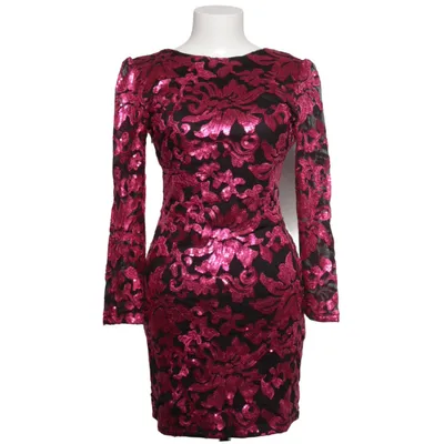 Cocktailjurk (Zwart, Roze) van Club L Polyester