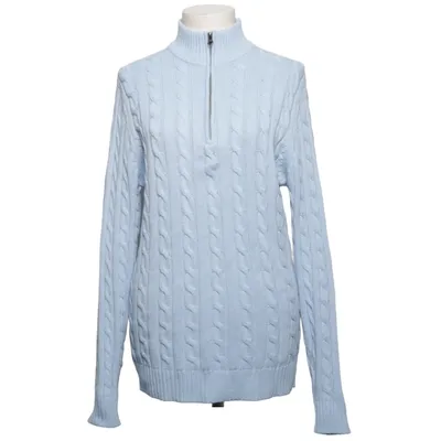 Sweater (Blue) from S.C.W. Made for you Recycled cotton, Recycled polyester