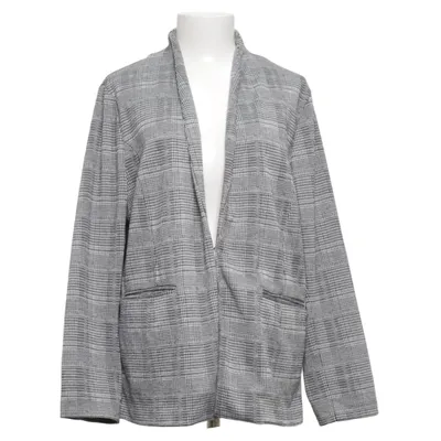 Blazer (Noir, Blanc) de Manguun Élasthane, Polyester, Viscose