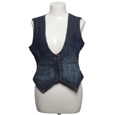 Denim vest (Blue) from C&A Cotton, Elastane, Polyester