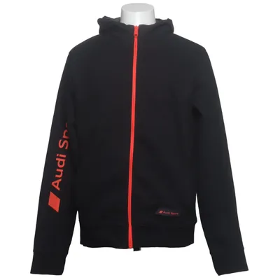 Huvtröja (Svart, Röd) från Audi Sport Bomull, Elastan, Polyester
