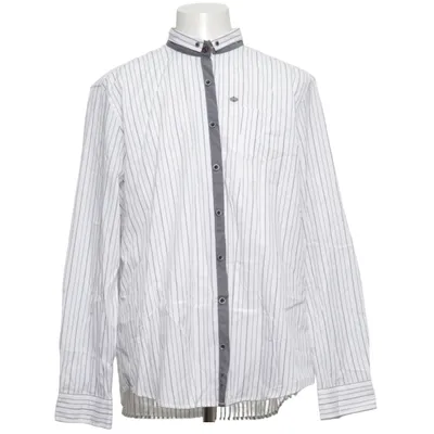 Shirt (Wit, Blauw) van Engbers Katoen