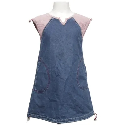 Denim jurk (Blauw, Rood, Wit) van Formicula Katoen