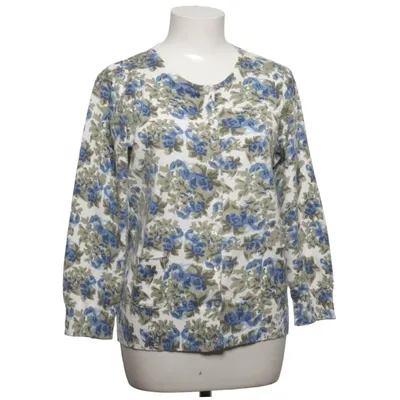 Cardigan (White, Blue, Green) from Carla F Cotton, Elastane, Polyamide