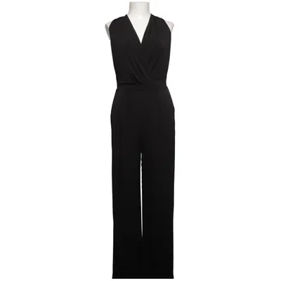 Jumpsuit (Zwart) van Vivance Collection Elastaan, Polyester