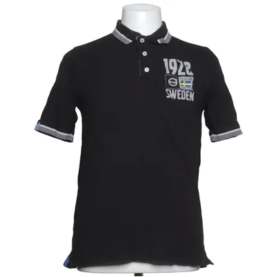 Pikétröja (Svart) från Official Volvo Merchandise Ekologisk bomull