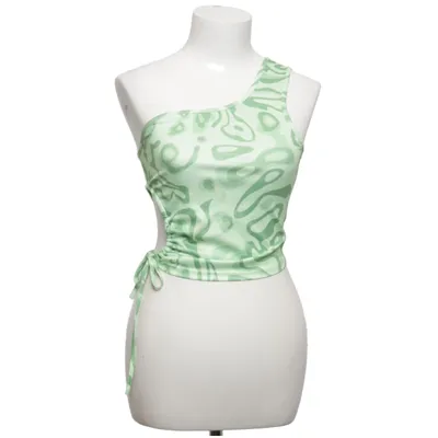 Crop top (Green) from Double Crazy Elastane, Polyester