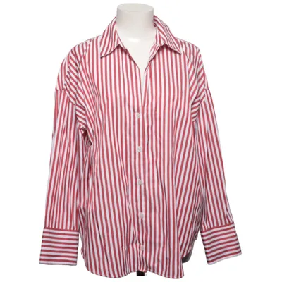 Shirt (Rood, Wit) van Zara Katoen, Polyester