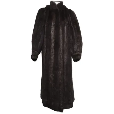 Veste en fourrure (Marron)