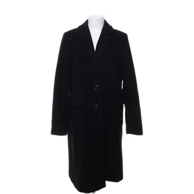 Coat (Black) from Erich Fend Wool, Polyamide, Cashmere