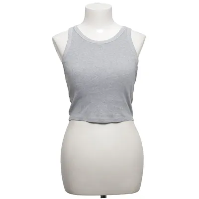 Tank Top (Gray) from Uniqlo Cotton, Elastane, Polyester