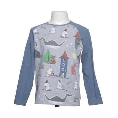 Baseballtröja (Grå, Blå, Flerfärgad) från Martinex Elastan, Ekologisk bomull