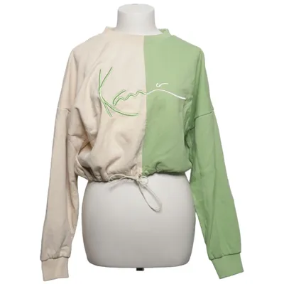 Sweatshirt (Beige, Green) from Karl Kani Cotton, Polyester
