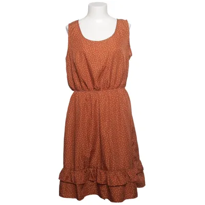 Robe (Marron, Blanc) de Jean Pascale Polyester