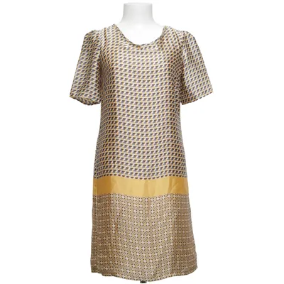 Dress (Yellow, Gray, Multicolored) from Antea Polyester