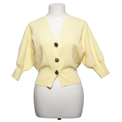 Cardigan (Geel) van Zara Elastaan, Polyamide, Viscose