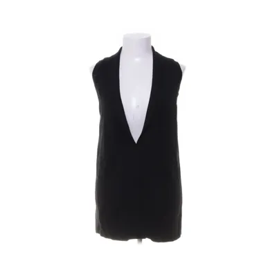 Vest (Sort) fra William de Faye Viscose, Elastan