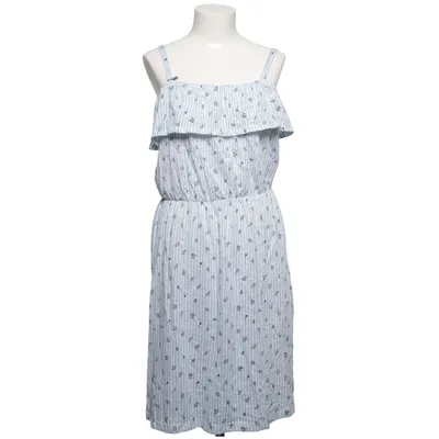 Klänning (Blå, Vit) från G!na Bomull, Polyester