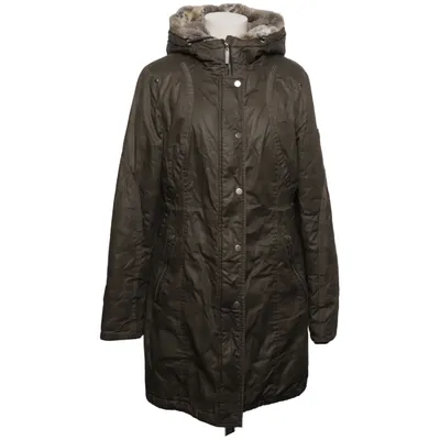 Parka (Grün) von In Linea Baumwolle, Kunstpelz, Polyester