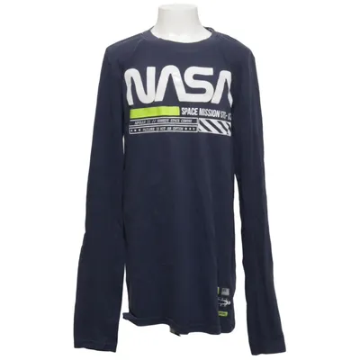 Långärmad t-shirt (Blå) från Nasa Bomull