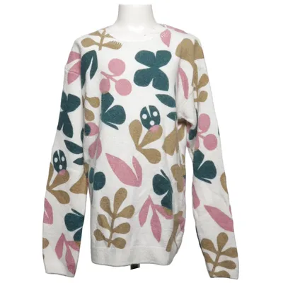 Sweater (White, Multicolored) from Okaïdi Acrylic, Alpaca wool, Polyamide