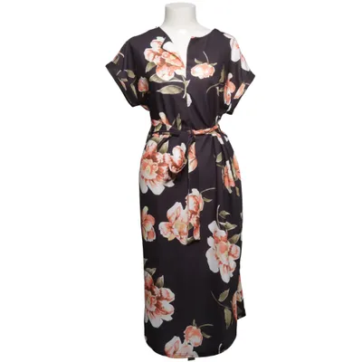 Jurk (Zwart, Oranje, Wit) van Ajpguot Elastaan, Polyester
