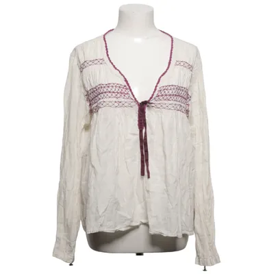 Bluse (Hvid, Lilla) fra Odd Molly Bomuld