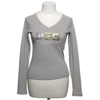 Långärmad t-shirt (Grå, Rosa) från Miss Berge