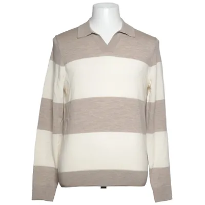Pull-over (Beige, Gris) de Morris Laine de mouton