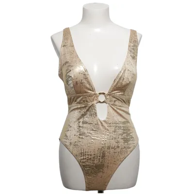 Maillot de bain une pièce (Or) de Cupshe Élasthane, Polyester