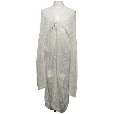 Strickjacke (Weiß) von Vintage Skill Acryl