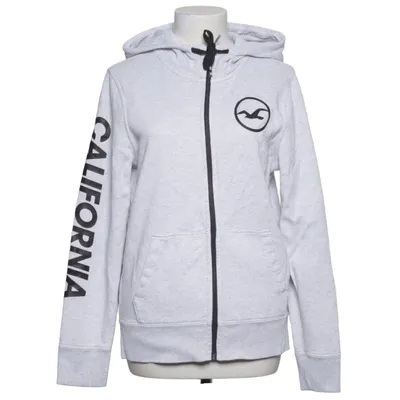 Huvtröja (Grå) från Hollister California Bomull, Polyester
