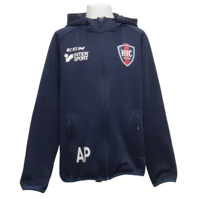 Sweat à capuche (Bleu) de CCM Élasthane, Polyester