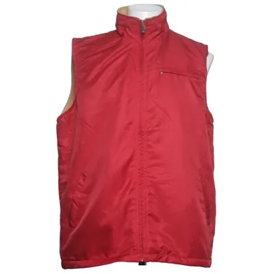 Ytterväst (Röd, Beige) från Boulevard Polyester