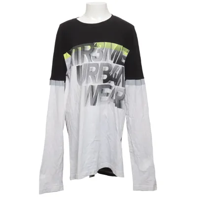 Long sleeve T-shirt (Black, White) from Download Cotton