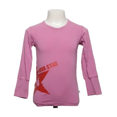 T-shirt à manches longues (Rose, Rouge) de Nova Star Coton, Élasthane