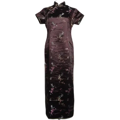 Cheongsam (Brun, Flerfärgad) från Laogudai
