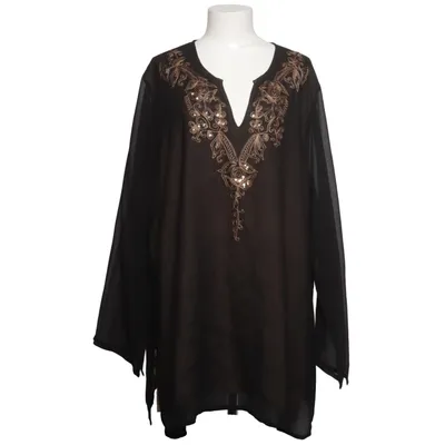 Top (Black, Beige) from Generous by Lindex Polyester, Viscose