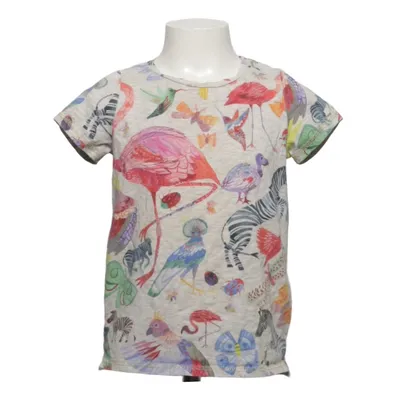 T-shirt (Gris) de Michelle Morin x H&M Coton, Élasthane