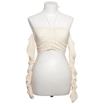 Crop top (Beige) från Petite Elastan, Polyester