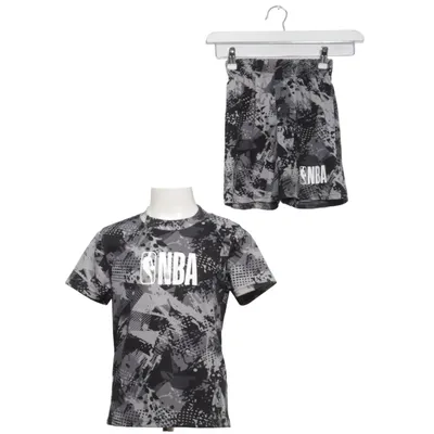 Sportswear set (Black, Gray) from NBA Polyester