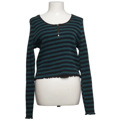 Haut (Noir, Bleu) de Killstar Coton, Élasthane