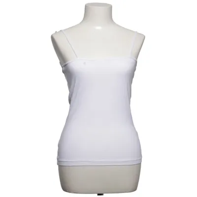 Tanktop (Wit) van Lingerie Katoen, Elastaan