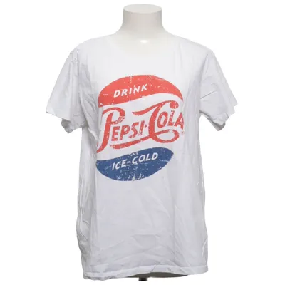 T-shirt (Hvid) fra Pepsi Bomuld
