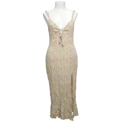 Robe longue (Jaune, Multicolore) de NLY Trend