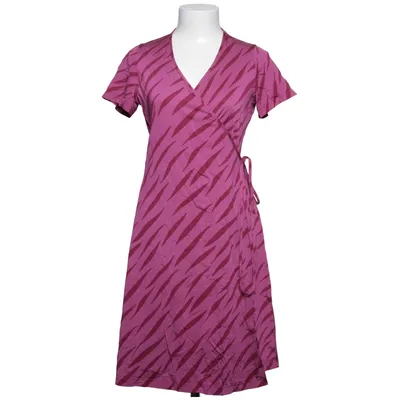 Omlottklänning (Rosa, Lila) från Vamlingbolaget Bomull, Viskos