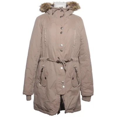 Parka (Beige) de Fresh Made Acrylique, Polyester