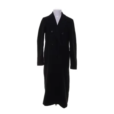 Coat (Black) from By Tee Shoppen Polyester, Wool